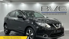Black Used 2015 Nissan Qashqai N-TEC SUV | £5,994 (Fair price)