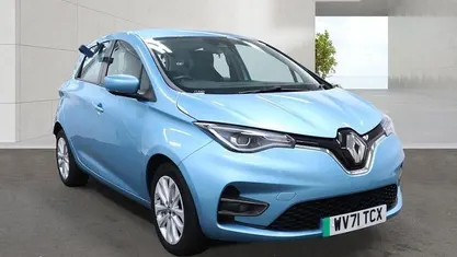 Used Renault Zoe Iconic 80 kW (109 HP) 2021 Blue Hatchback