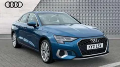 Blue Used 2021 Audi A3 Sport Sedan | £17,860 (Fair price)