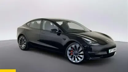 Usado Tesla Model 3 Performance 461 kW (627 HP) 2022 Preto Sedan