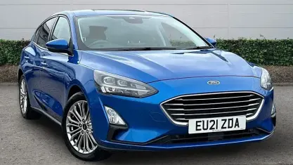 Used Ford Focus Titanium X 125 HP (91 kW) 2021 Blue Hatchback