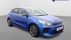 Blue Used 2022 Kia Rio 4 Hatchback | £13,949 (Fair price)