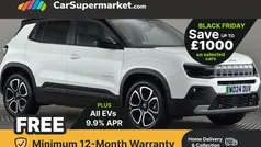 White/black Used 2024 Jeep Avenger EV Summit SUV | £17,697 (Fair price)