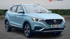 Metallic laser blue Used 2020 MG ZS Exclusive Sedan | £9,798 (Fair price)