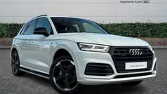 White Used 2020 Audi Q5 Black Edition SUV | £27,485 (Fair price)