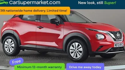 Used Nissan Juke Visia 114 HP (83 kW) 2022 Red SUV