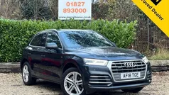 Blue Used 2018 Audi Q5 S-Line SUV | £16,299 (Fair price)