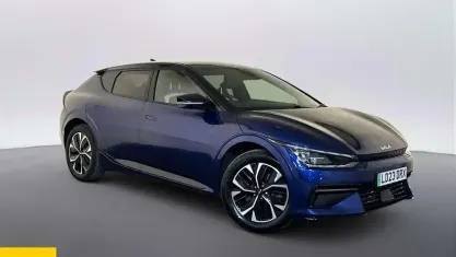 Used Kia EV6 GT-Line 239 kW (325 HP) 2023 Blue SUV