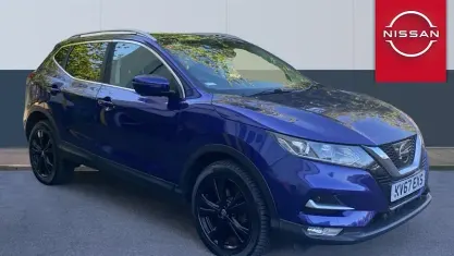 Used Nissan Qashqai N-Connecta 116 HP (85 kW) 2017 Blue SUV