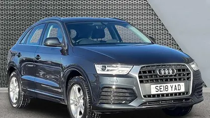 Grey Used 2018 Audi Q3 Sport SUV | £13,834 (Fair price)