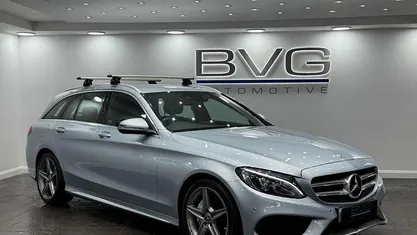 Used Mercedes C220 AMG line 170 HP (125 kW) 2018 Estate