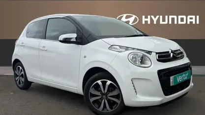 Used Citroën C1 Shine 72 HP (52 kW) 2021 White Hatchback