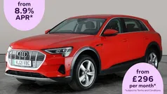 Red Used 2021 Audi e-tron Design SUV | £17,554 (Fair price)