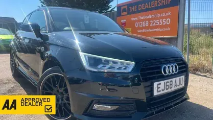 Used Audi A1 Sportback S-Line 95 HP (69 kW) 2018 Black Hatchback
