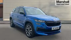 Blue Used 2024 Skoda Kodiaq SportLine SUV | £36,790 (Fair price)