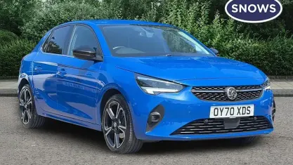 Used Vauxhall Corsa Ultimate 101 HP (74 kW) 2020 Blue Hatchback