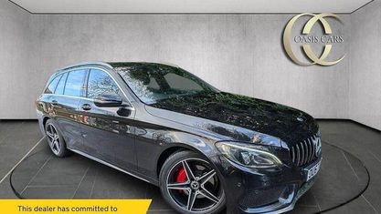 Begagnad Mercedes C220 AMG line 170 HK (125 kW) 2018 Kombi