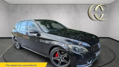 Used Mercedes C220 AMG line 170 HP (125 kW) 2018 Estate