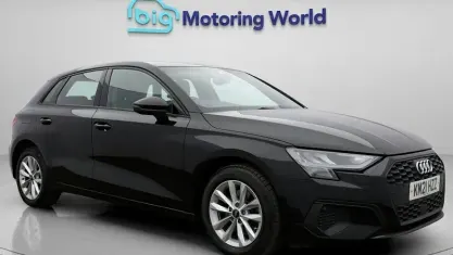 Used Audi A3 Sportback 150 HP (110 kW) 2021 Black Hatchback