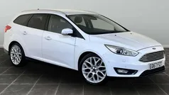 White Used 2017 Ford Focus Titanium X Estate | £8,795 (Good price)