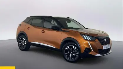 Used Peugeot 2008 GTi 131 HP (96 kW) 2022 Orange SUV