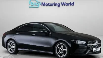 Used Mercedes CLA180 AMG line 136 HP (100 kW) 2021 Black Coupe