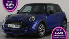 Blue Used 2020 Mini Cooper S Exclusive Hatchback | £16,647 (Fair price)