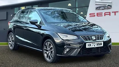 Midnight black Used 2022 Seat Ibiza XCELLENCE Hatchback | £15,785 (Fair price)