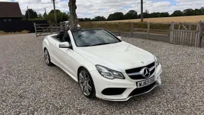Used Mercedes E350 AMG 252 HP (185 kW) 2013 White Cabriolet