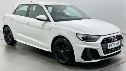Used Audi A1 Sportback S-Line 110 HP (80 kW) 2023 White Hatchback