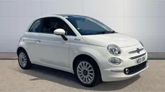 White Used 2021 Fiat 500 Dolcevita Hatchback | £9,991 (Fair price)