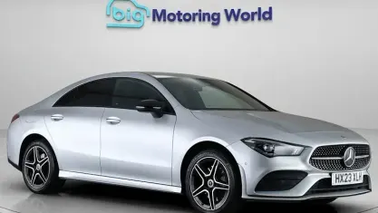 Used Mercedes CLA250e AMG line 259 HP (190 kW) 2022 Silver Sedan