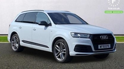 Usado Audi Q7 S-Line 272 HP (200 kW) 2018 Branco SUV