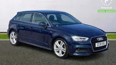 Blue Used 2018 Audi A3 Sportback Advanced Plus Hatchback | £13,699 (Fair price)