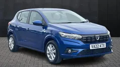 Blue Used 2022 Dacia Sandero Comfort Hatchback | £10,995 (Good price)