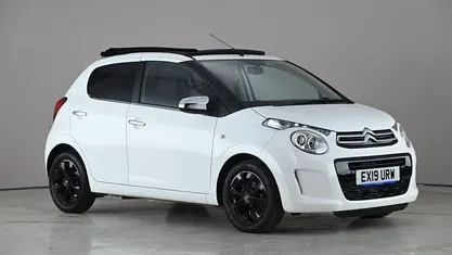 Used Citroën C1 Flair 72 HP (52 kW) 2019 White Hatchback