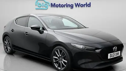 Usado Mazda 3 Inclusive 122 HP (89 kW) 2021 Preto Citadino