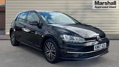 Black Used 2017 VW Golf VII SE Hatchback | £12,095 (Fair price)