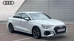 White Used 2023 Audi A3 S-Line Sedan | £24,610 (Fair price)