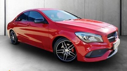 Usado Mercedes CLA220 AMG line 177 HP (130 kW) 2017 Vermelho Sedan