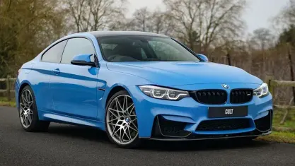 Used BMW M4 Competition Edition 450 HP (330 kW) 2019 Blue Coupe