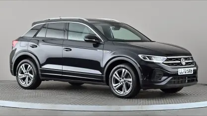 Used VW T-Roc R-line 150 HP (110 kW) 2022 Black SUV
