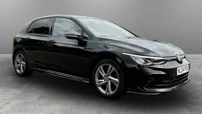 Used VW Golf VIII R-line 150 HP (110 kW) 2024 Black Hatchback