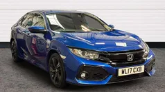 Blue Used 2017 Honda Civic SR Hatchback | £11,990 (Fair price)