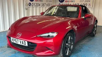 Używany Mazda MX5 Inclusive 160 KM (117 kW) 2017 Czerwony Kabriolet