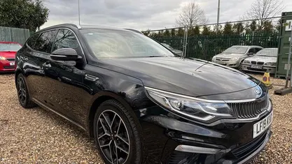 Used Kia Optima 136 HP (100 kW) 2019 Black Estate