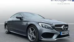 Grey Used 2018 Mercedes C220 AMG Line Premium Plus Coupe | £16,977 (Fair price)