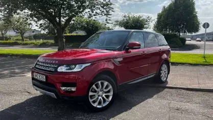 Used Land Rover Range Rover Sport HSE 306 HP (225 kW) 2017 Red SUV
