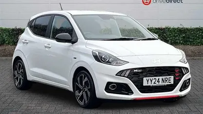 White Used 2024 Hyundai i10 N Line Hatchback | £14,949 (Fair price)