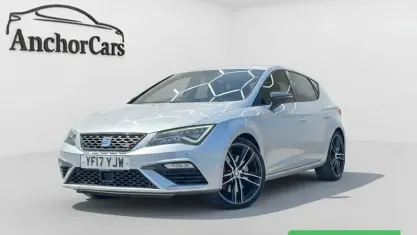 Used Seat Leon CUPRA 300 HP (220 kW) 2017 Silver Hatchback